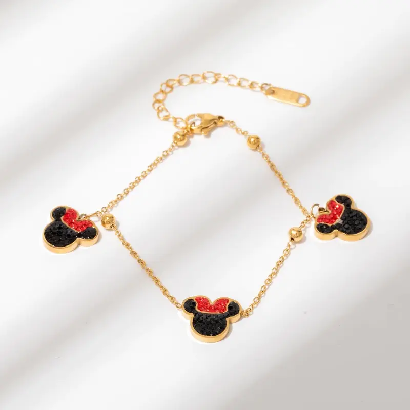 Gelang titanium mickey mouse 4