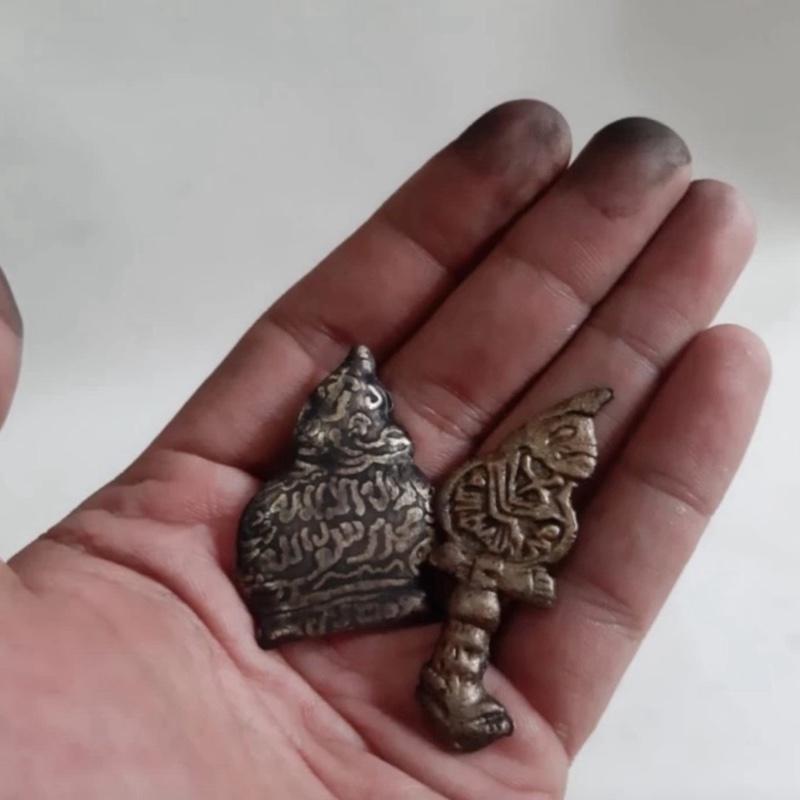 Keris Semar Mini Kuningan Tebal - Koleksi Antik Unik dan Berkualitas Tinggi - 1 PCS 4