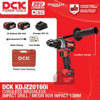 Gambar DCK Cordless Brushless Impact Drill / Mesin Bor Impact Baterai 13mm / Mesin Bor tembok Baterai Torsi KDJZ20160i - UNIT ONLY dari DCK Power Tools Indonesia Kota Administrasi Jakarta Barat 1 Tokopedia