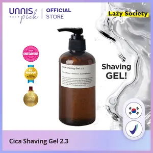 Lazy Society - Cica Shaving Gel 2.3 250ml | Gel Cukur Transparan