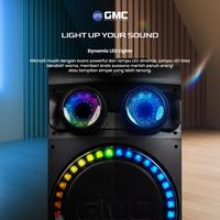 Gambar GMC Speaker 898Q Bluetooth Karaoke Speaker dengan 2 x 12" Woofer 400W USB SD AV In FM Radio Karaoke Jack Bass Wireless dari GMC Official Indonesia Kota Administrasi Jakarta Utara 3 Tokopedia