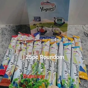 Cimory Yogurt Stick Rendah Gula - Yoghurt Stick dengan Berbagai Varian Rasa Isi 25 Pcs Praktis dan Nikmat Blueberry Mango Sticky Rice Original Boba Brown Sugar Peach Strawberry