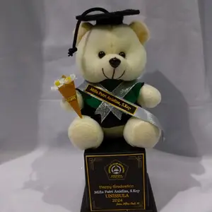 Piala boneka wisuda, boneka wisuda, boneka wisuda piala, piala boneka wisuda grosir bandung Dolls