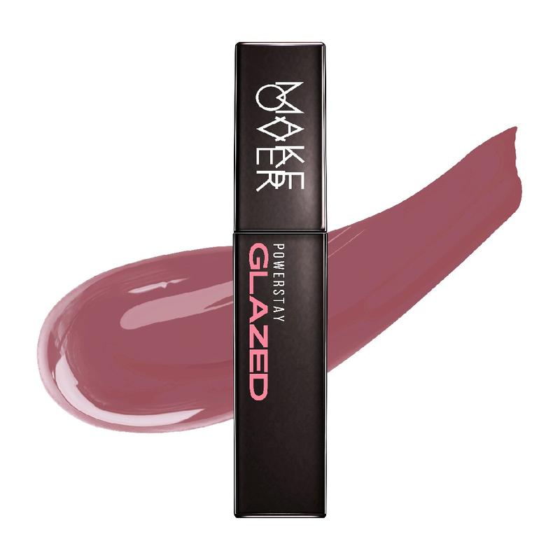 MAKE OVER Powerstay Glazed Lock Lip Pigment | Lip Gloss Vinyl 2