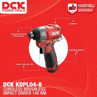 Gambar DCK KDPL04-8 Cordless Brushless Impact Driver 140Nm / Obeng Impact Baterai - UNIT ONLY dari Drill&Co Kota Administrasi Jakarta Barat 4 Tokopedia