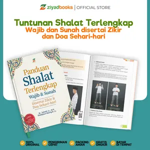 Ziyadbooks - Panduan Sholat Terlengkap Wajib dan  Sunah disertai Zikir dan Doa Sehari-hari Bonus Video  Tutorial