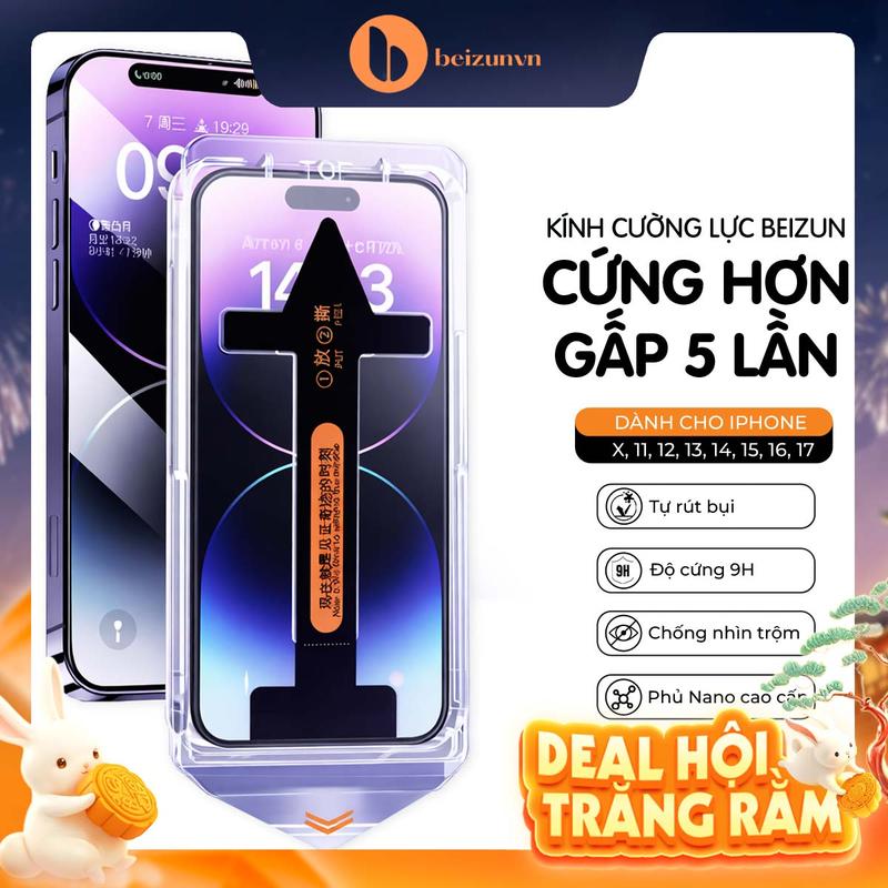 Kính Cường Lực Viền Siêu Mỏng Trong Suốt/Chống Nhìn Trộm | Chống Va Đập, Trầy…