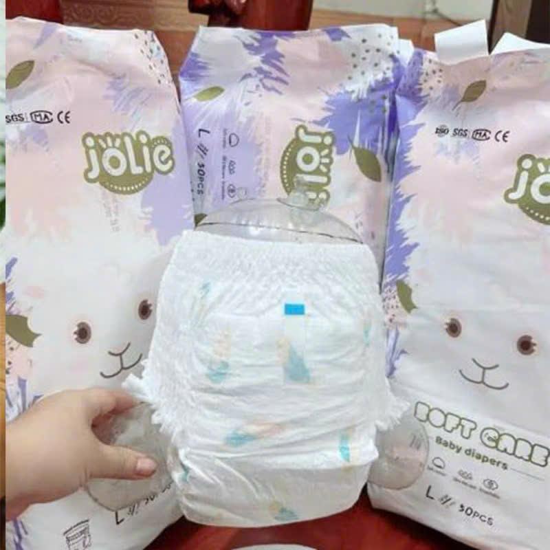 Combo 3 bịch = 150c Bỉm Jolie  mềm mỏng thấm hút tốt