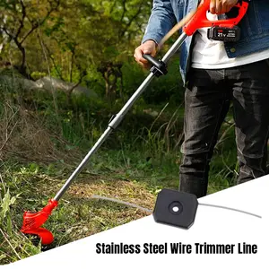 Tali Nylon Mesin Potong Rumput Trimmer Line 5Mm Aksesori Mesin Pemotong Rumput Untuk Pembuat Rumput cutenery