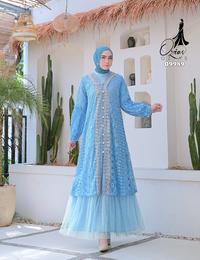 Gambar GAMIS OZIAS BROKAT FIMELA 09989 LD 105 I Gamis Fashion Muslimah Wanita Nyaman - lilac dari Ozias.id Kota Administrasi Jakarta Barat 3 Tokopedia
