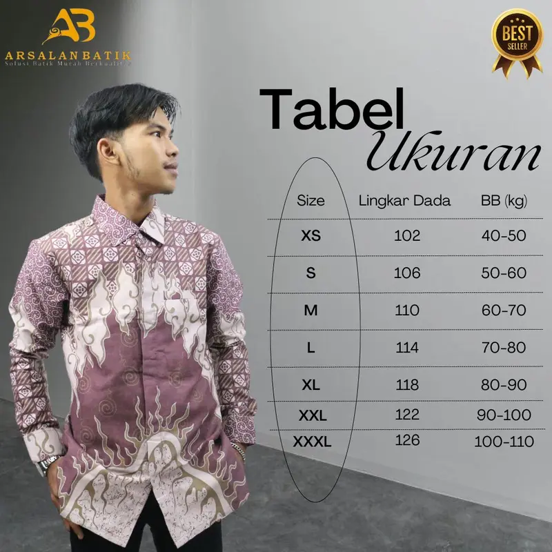 Blazer Batik Katun Premium 8