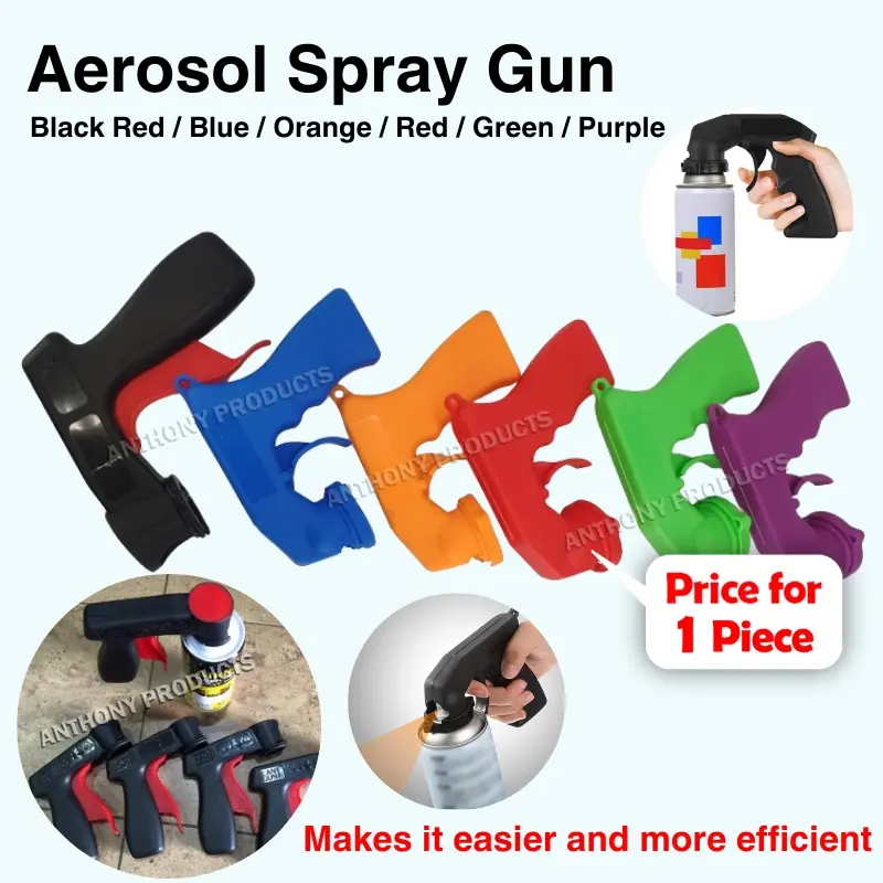 Aerosol Spray Gun Adapter Handle / Car Paint Spray Gun Adaptor Paint Care Aerosol Spray Gun Handle
