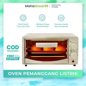 Oven Listrik Finito Kapasitas 12Liter Daya 640Watt Bergaransi - Hemat Energi