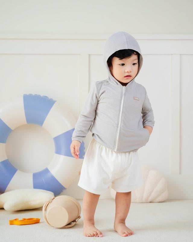  Áo Choàng Chống Nắng Cookie Cho Bé Áo Chống Nắng Túi Sườn Cookie Cho Bé Từ 6 Tháng Đến 3 Tuổi Chất Babycorn Hạt Ngô Chất Mát 