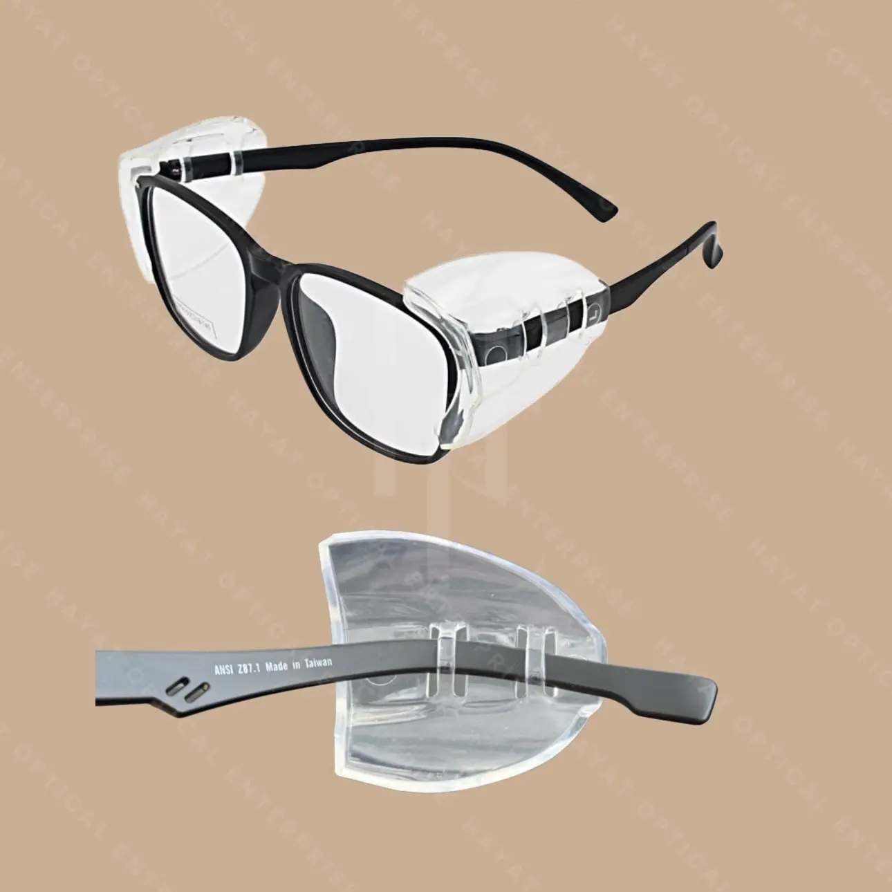 Safety Glasses Silicon Side Shield (ONE PAIR)