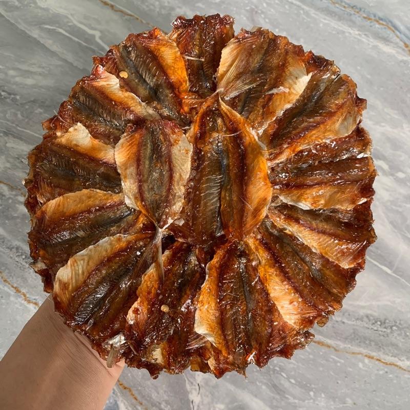 Khô Cá Chỉ Vàng Xếp Bông Tẩm Gia Vị Mặn Ngọt Vừa Ăn Thức ăn Food Ăn Vặt Snack 