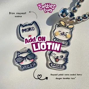 Custom Nama Liontin Anabul Nama Hewan