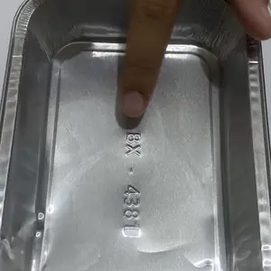 Alumunium Foil Tray BX 4381 + Tutup Macaroni Schotel Pastel Tutup Lasagna Mentai Rice Dimsum Mentai Klapertart