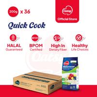 Gambar OATSY Quick Cook Oatmeal 200g- (Carton Box) dari Oatsy Oatmeal & Muesli Kota Administrasi Jakarta Barat 1 Tokopedia