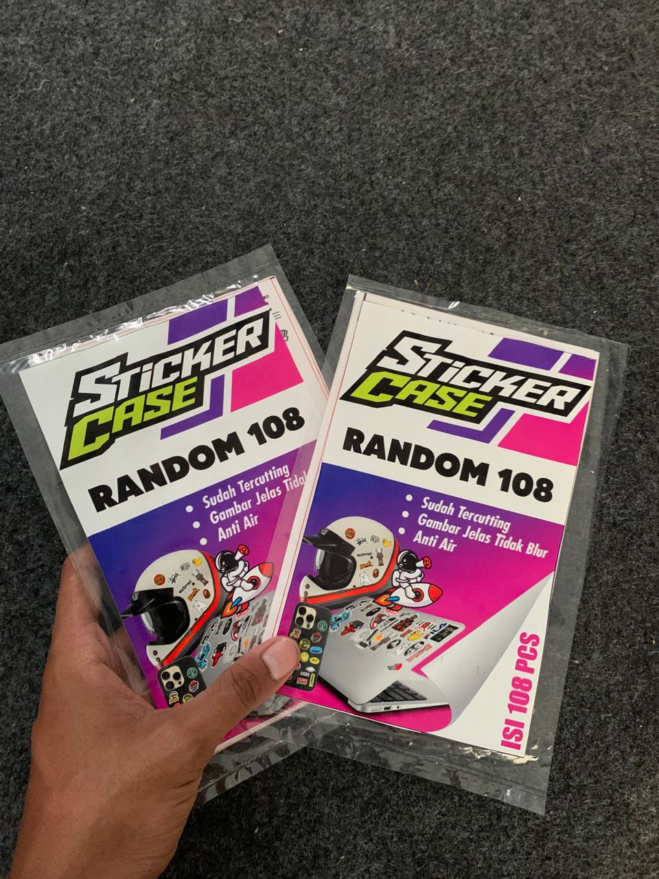 STIKER CASE ISI 108 PCS MURAH STICKER MURAH RANDOM STICKER 108 PCS AESTHETIC ANTI AIR UNTUK LAPTOP CASE TUMBLER KOPER HP STIKER CASING HP Book Paper Stationery