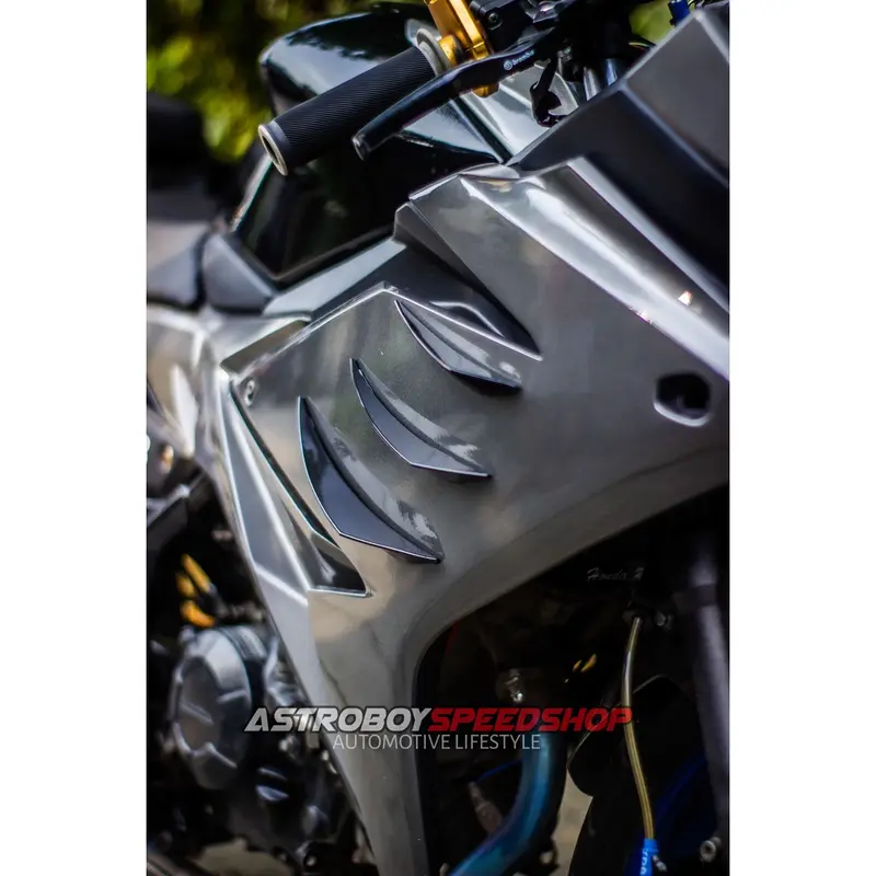 SIRIP SPOILER FAIRING HIU UNIVERSAL CBR 150R CBR 250RR R15V3 GSX 150R 6