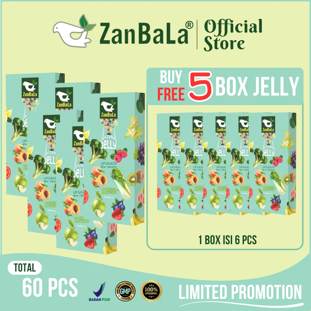 【PROMO BUY 5 FREE 5 BOX JELLY NEW VERSION】