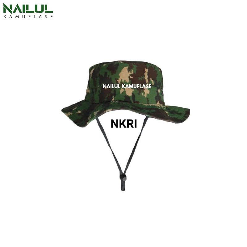 Grosir Topi Rimba Dewasa Loreng Outdoor dengan Pilihan Motif Warna - Gunung 4