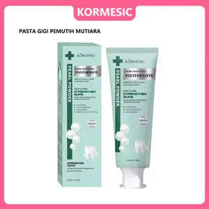 KORMESIC Pasta Gigi Pemutih Mutiara Anti-Lubang Alami
