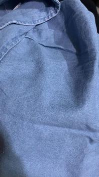 Product Review of Anyostore AT77 Atasan Kemeja Jeans Oversize Wanita Jumbo Bahan Denim from I**S 0