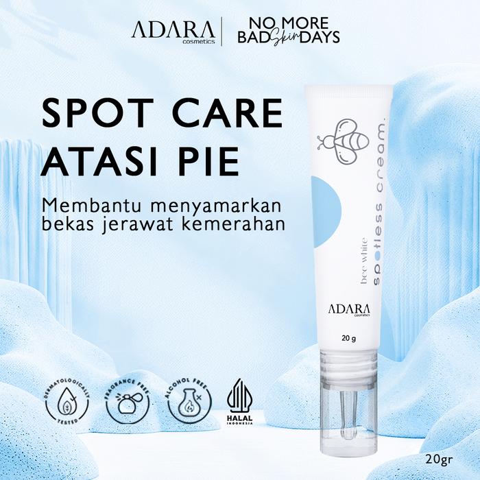 Gambar ADARA - Bee White Spotless Cream Obat Totol Bekas Jerawat Kemerahan dari Adara Cosmetics Kota Administrasi Jakarta Timur Tokopedia