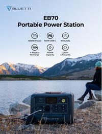 Gambar BLUETTI EB70 Portable Power Station | 1000W 716Wh - EB70 dari OZETPI POWER BLUETTI INDONESIA Kota Administrasi Jakarta Barat 2 Tokopedia