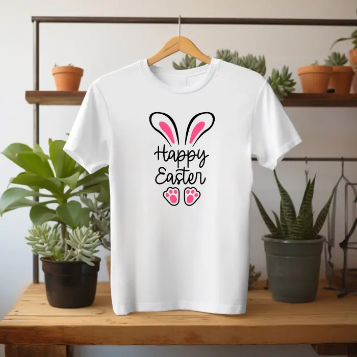Kaos Baju Hari Paskah Easter Day Pria dan Wanita Design Khusus Limited Bahan Cotton Combed 30s dijamin adem dan Sablon Kuat - helloeaster, XS Distro Nyaman 2