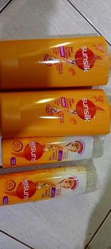 Product Review of [KESEMPATAN MENANG CATOKAN - BUY 2 GET 4] Sunsilk Shampoo Rambut Lembut Soft & Smooth Activ-Infusion Rambut 400ml Isi 2 from R**a 0