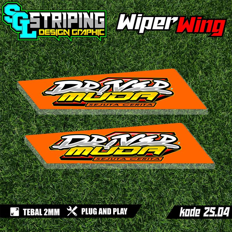 COD wiper wing mobil truk dan pick up banyak pilihan warna kode 25.04 2