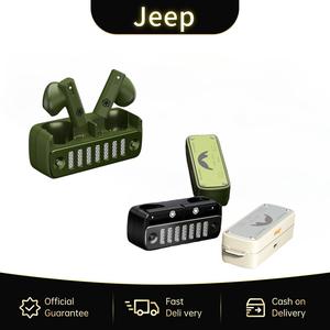Alat Dengar Permainan Jeep, JP EW110, TWS, Kualiti Bunyi Tulen, Pengalaman Permainan Imersif Fon Telinga Tanpa Wayar Fon Telinga Mudah Bluetooth 5.3 Bunyi Stereo dan Mikrofon Pengurangan Bunyi Kalis Air IPX5 Sesuai untuk Sukan Fon Telinga Audio Earphones