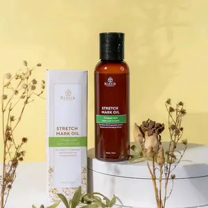 Rintik Skincare Stretch. Mark Oil -Pudarkan Stretchmark Selulit Bekas Luka Mengandung Collagen & Stem Cell