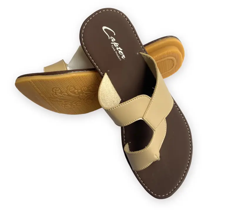 (SOL KUNING) Sandal Wanita Capter Sendal Jepit Sol Karet Anti Licin 4