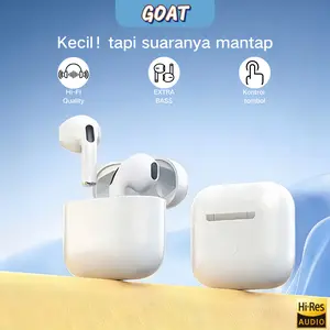 TWS Pro 4 Headset Bluetooth Earphone Smart Touch Control HiFi Stereo Earbuds Wireless Kualitas Suara HD Bass Garansi 12 Bulan TWS