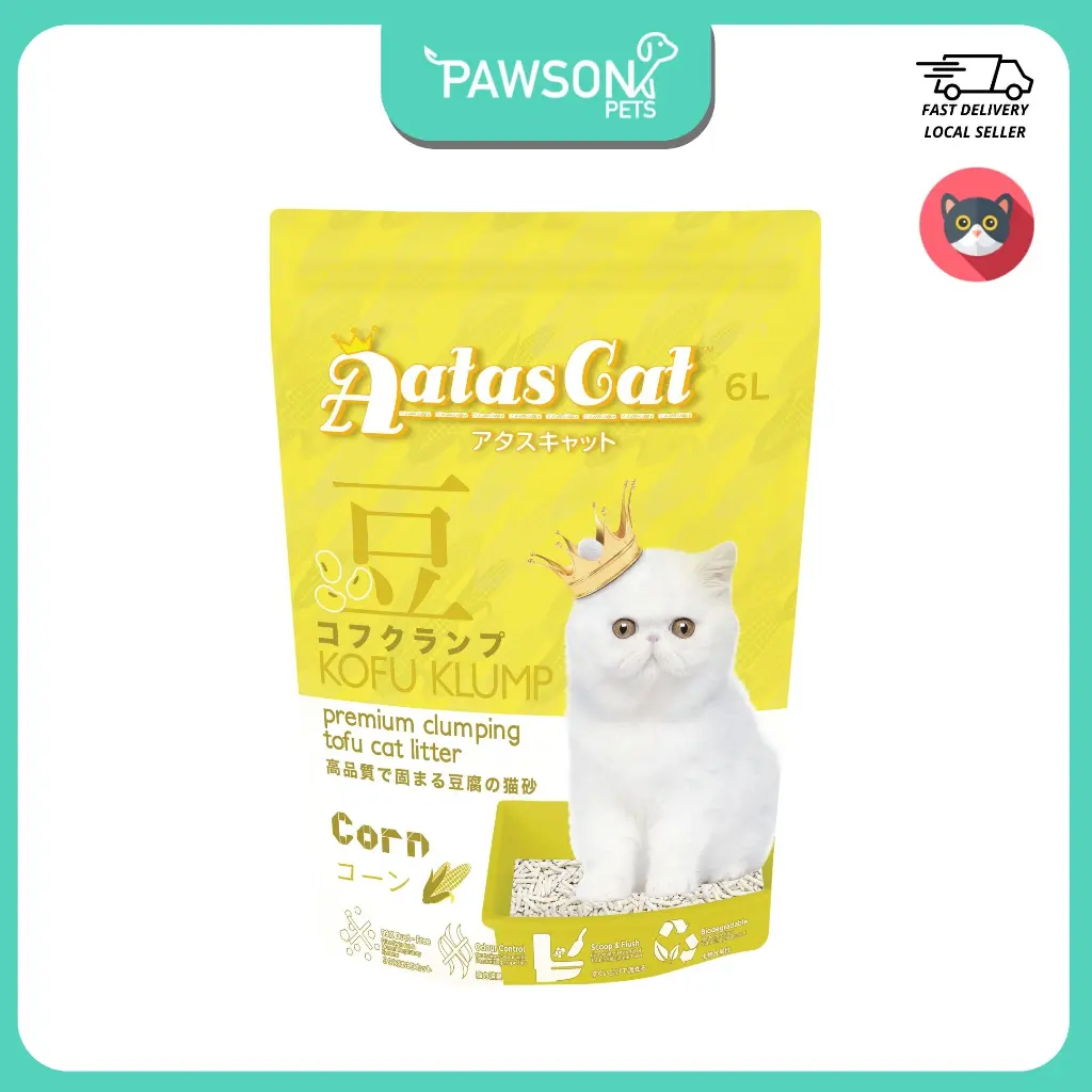 Aatas Cat Kofu Klump Tofu Cat Litter 6L