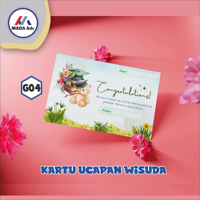 [ISI 20] KARTU UCAPAN WISUDA/ KARTU UCAPAN GRADUATION DAY / GRADUATION CARD 6