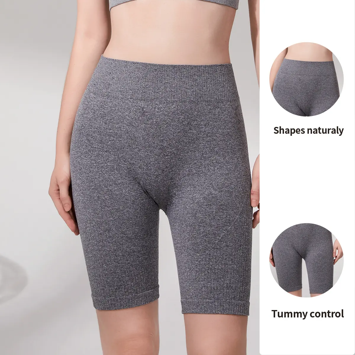 Women's Slimming Pants Tummy Control Buttock Lifting Slimming Panties Knitted Seamless
