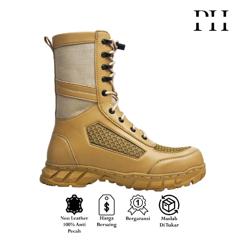 ASS - Sepatu Pdl Boa Libra Cream Gurun 38-45  Boots Pria 3