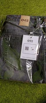 Product Review of ORE - CZ 930 Size 27-34 - Highwaist Strecht Cutbray Jeans Vintage Black Washed Slim-fitting Celana Kaki from t**✨ 0