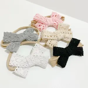 BANDANA BAYI VINTAGE | BABY HEADBAND | BANDO BAYI Accessories tali nylon new-black