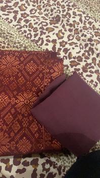 Product Review of jilbab segiempat paris jadul varisha | red rose | azara from F**y T**n 0
