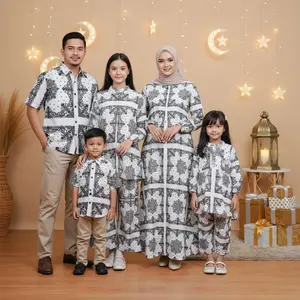 Baju Anak - Nafisya Family Sarimbit Motif Edisi Lebaran 2026 Fashion Couple Keluarga Gamis, Set Tunik, Baju Koko Terbaru !!!
