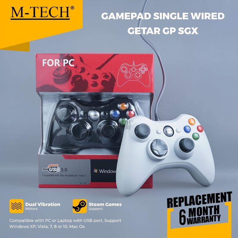M-Tech Joystick Gamepad Single Model Xbox for PC Laptop HS-USB122 0