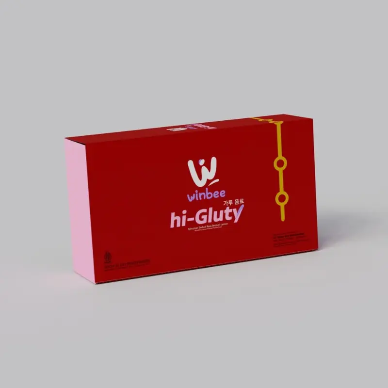 winbee hi-Gluty DRINK RASA STRAWBERRY 4