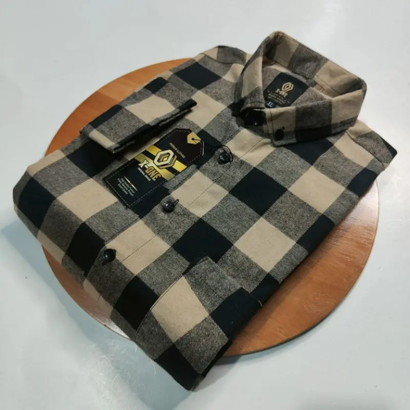 Kemeja Anak Laki UMUR 12-15 Tahun Lengan Panjang Import - Fashion 0