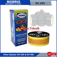 Gambar MORRIS RC-203 Isi Filter Cartrige Chemical Respirator Masker Moncong dari Vins Teknik Bekasi Kota Bekasi 1 Tokopedia